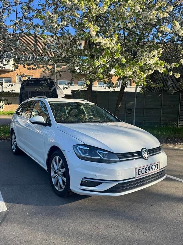 Brugt VW Golf VII Comfortline 150 HK (110 kW) 2017 Hvid Stationcar
