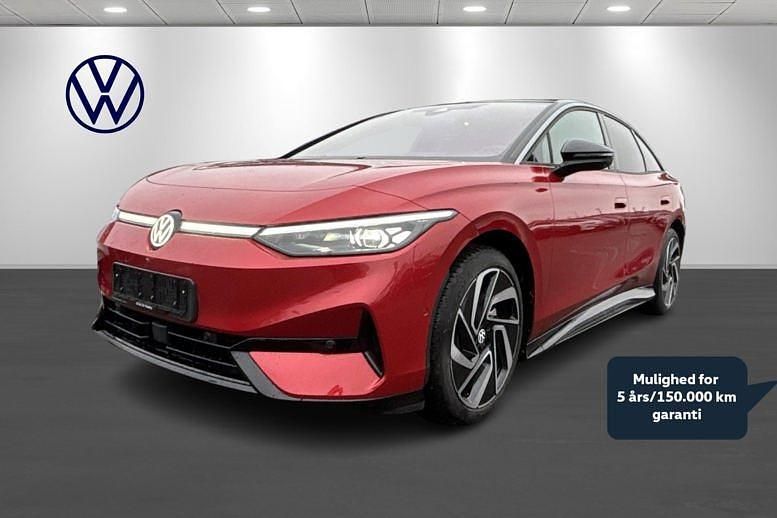 Rødmetal Brugt 2025 VW ID.7 Style Hatchback | 424.900 kr. (Fair pris) - Billede 1/4