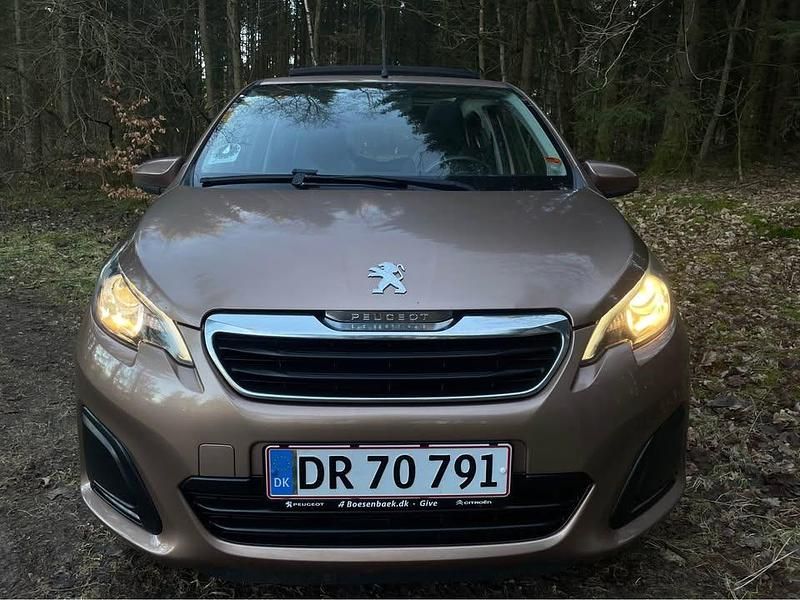Brugt Peugeot 108 69 HK (50 kW) 2014 Brun Cabriolet