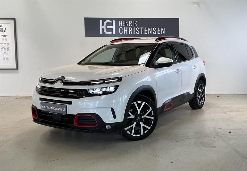 Perlemors hvid Brugt 2019 Citroën C5 Aircross Start SUV | 199.900 kr. (Fair pris) - Billede 1/4