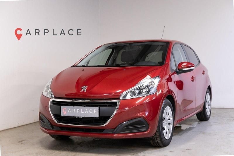 Bordeauxmetal Brugt 2017 Peugeot 208 Active Hatchback | 89.900 kr. (Fair pris) - Billede 1/4