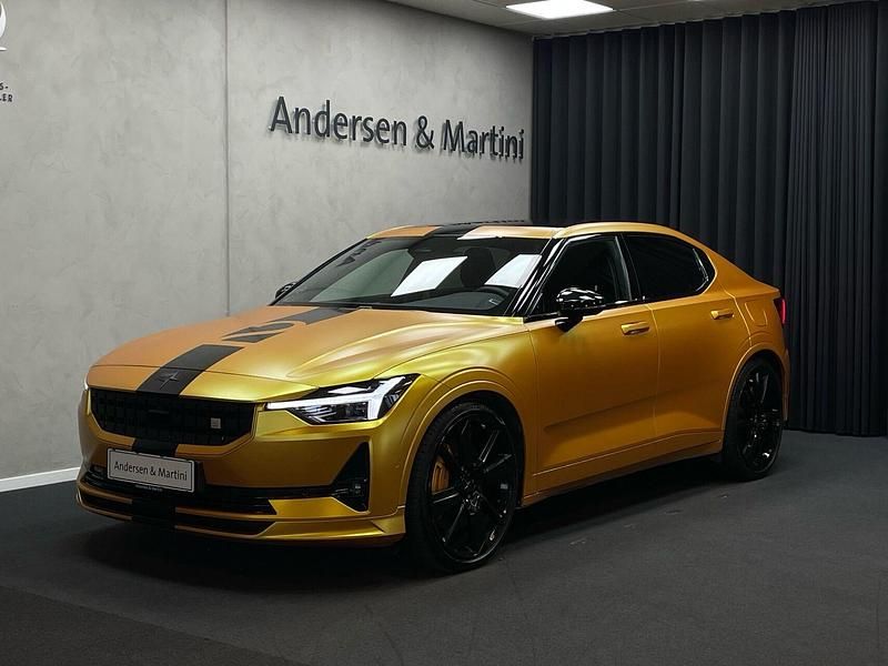 Brugt Polestar 2 350 kW (476 HK) 2022 Hvid(guldfolie) Hatchback