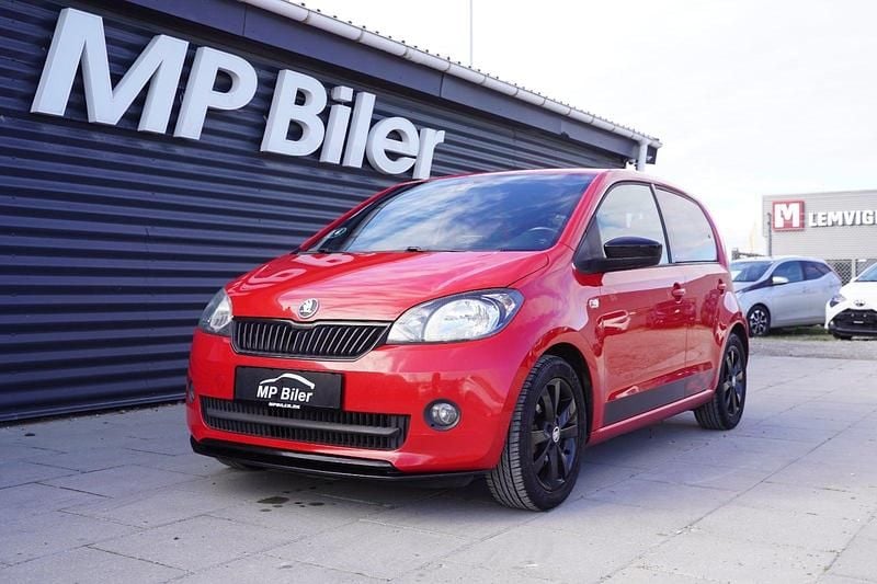 Rød Brugt 2014 Skoda Citigo Monte Carlo Hatchback | 38.900 kr. (Lidt for dyr) - Billede 1/4