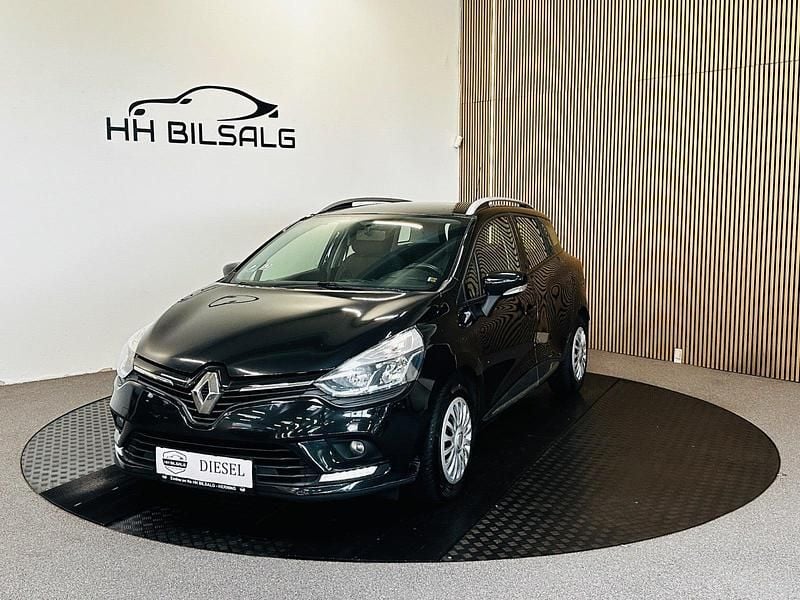 Sort Brugt 2017 Renault Clio GrandTour Zen Stationcar | 49.700 kr. (God pris) - Billede 1/4