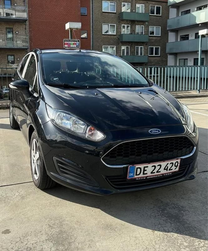 Sort Brugt 2016 Ford Fiesta Hatchback | 49.900 kr. (Fair pris) - Billede 1/4