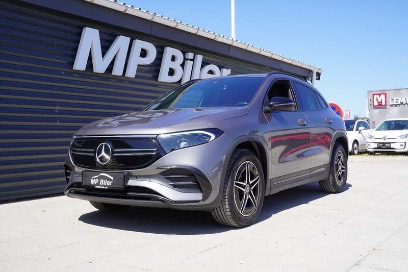 Gråmetal Brugt 2023 Mercedes EQA250+ AMG line SUV | 309.900 kr. (Super pris) - Billede 1/4