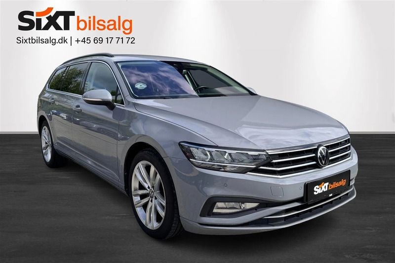 Grå Brugt 2022 VW Passat Business Stationcar | 349.900 kr. - Billede 1/4