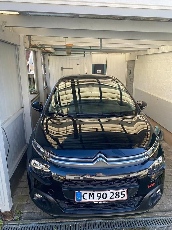 Sort Brugt 2019 Citroën C3 VTR Sport Hatchback | 85.000 kr. (God pris) - Billede 1/4