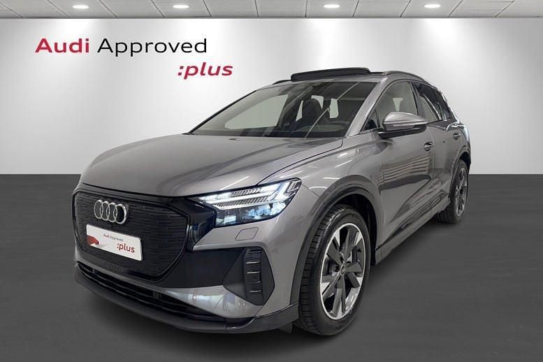 Gråmetal Brugt 2025 Audi Q4 e-tron Design SUV | 444.900 kr. (Fair pris) - Billede 1/4