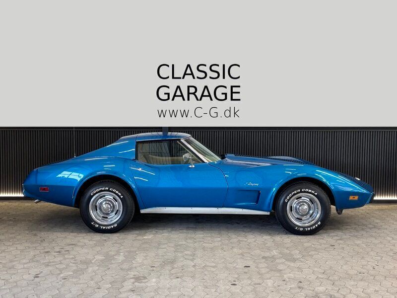 Blå Brugt 1976 Chevrolet Corvette Stingray | 199.900 kr. - Billede 1/1