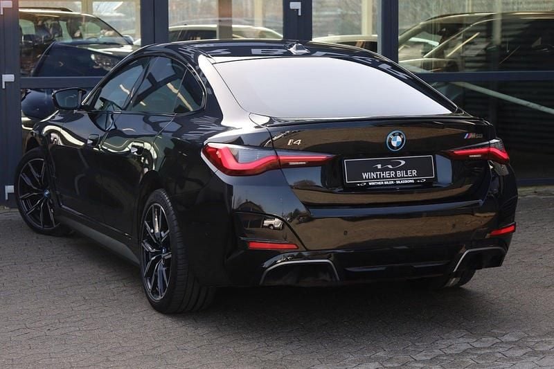 Brugt BMW i4 M Sport 400 kW (544 HK) 2022 Sort Sedan