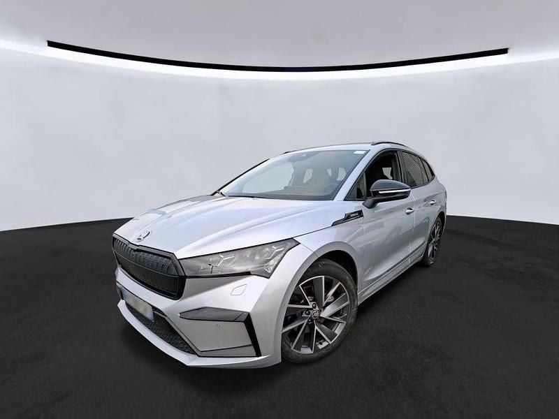 Sølvmetal Brugt 2022 Skoda Enyaq iV SportLine SUV | 224.900 kr. - Billede 1/4