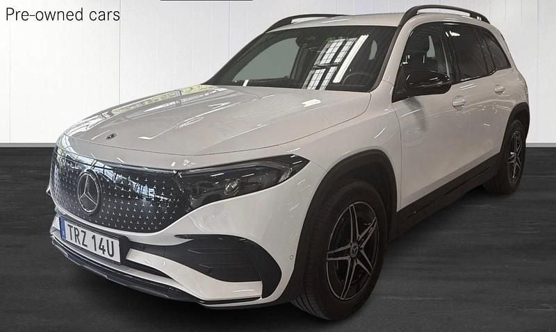 Hvid Brugt 2024 Mercedes EQB250+ AMG line SUV | 359.900 kr. (Fair pris) - Billede 1/3