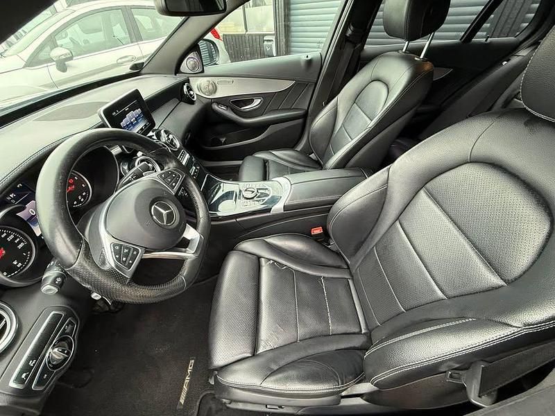 Brugt Mercedes C220 AMG line 170 HK (125 kW) 2015 Sort Stationcar