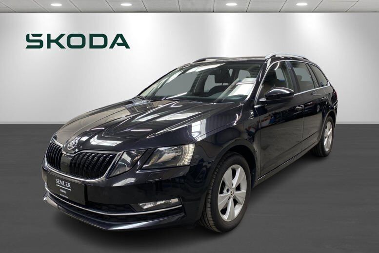 Sortmetal Brugt 2019 Skoda Octavia Style Stationcar | 179.900 kr. (God pris) - Billede 1/4