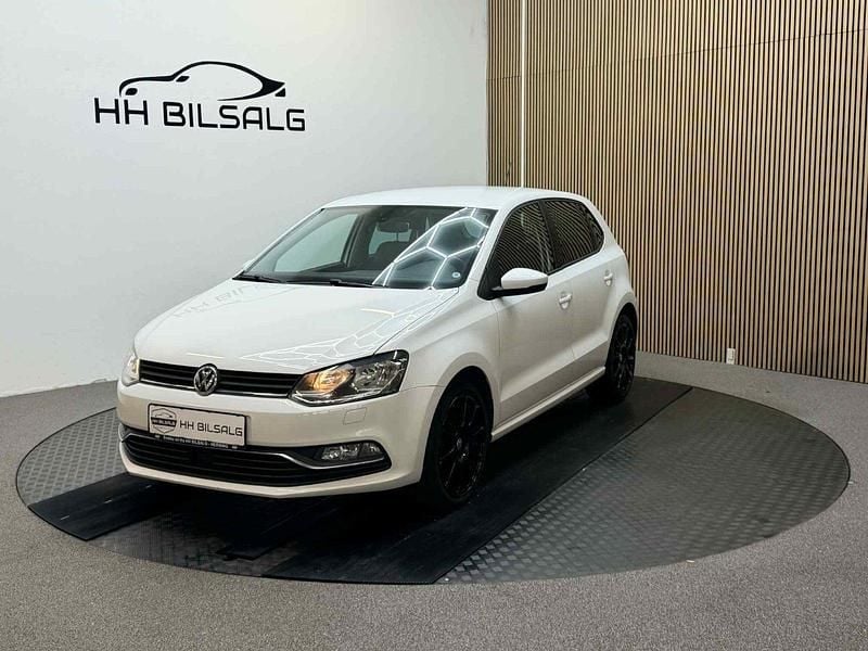 Hvid Brugt 2014 VW Polo Comfortline Hatchback | 59.700 kr. (Fair pris) - Billede 1/4