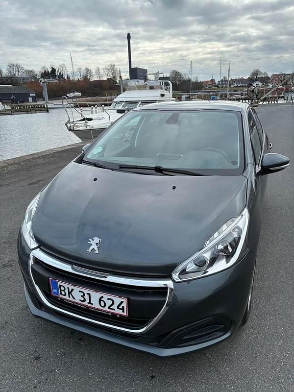 Brugt Peugeot 208 82 HK (60 kW) 2017 Grå Hatchback