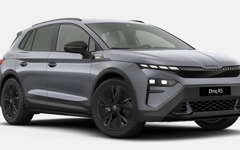 Gråmetal Ny 2025 Skoda Elroq RS SUV | 407.485 kr. (Fair pris) - Billede 1/4