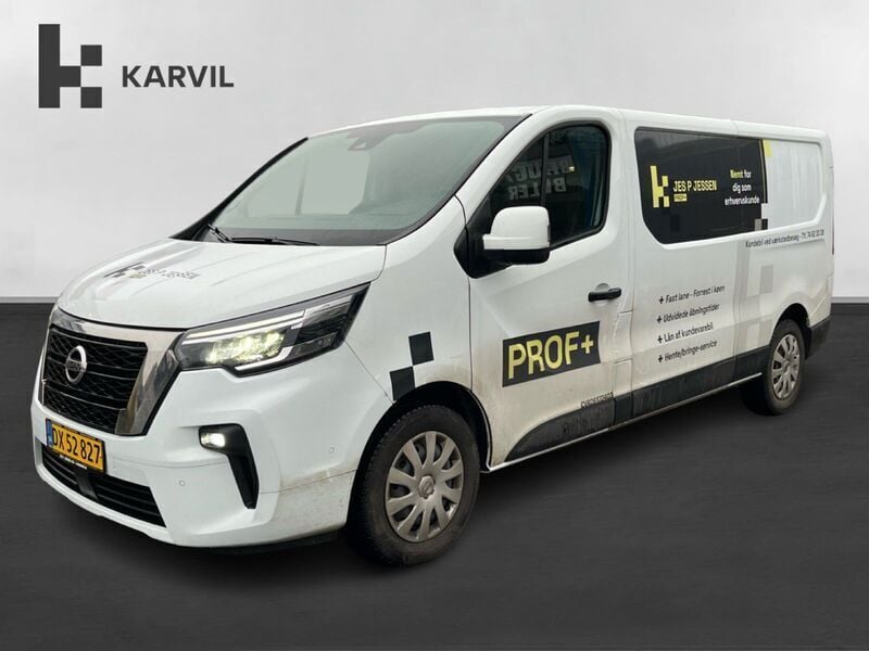 White glacier grey Brugt 2023 Nissan Primastar Tekna MPV | 215.800 kr. - Billede 1/4