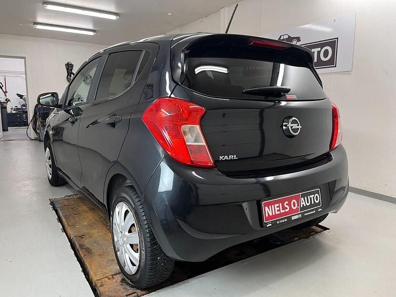 Brugt Opel Karl Cosmo 75 HK (55 kW) 2016 Sortmetal Hatchback