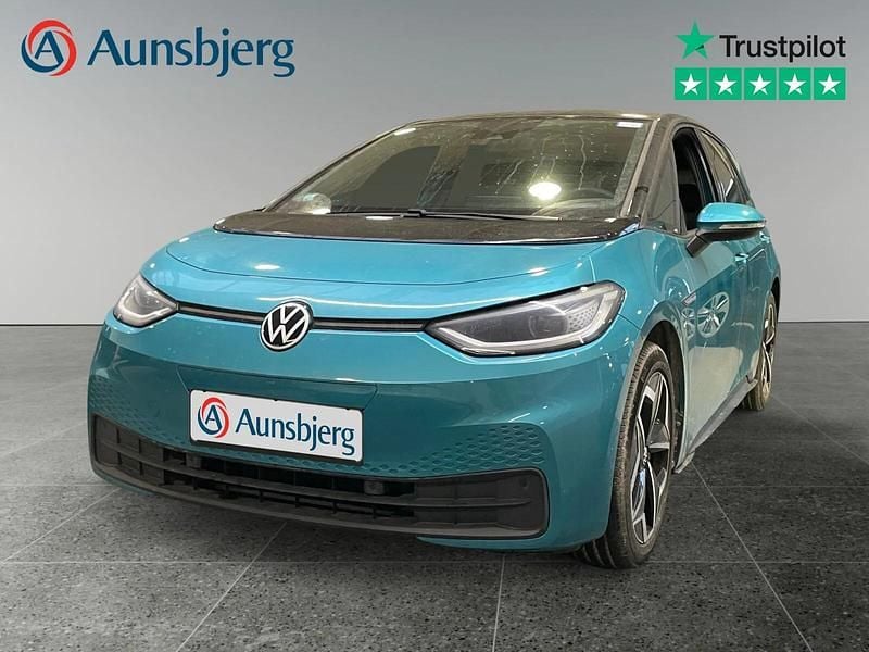 Brugt VW ID.3 Pro Performance 150 kW (204 HK) 2022 Turkisblå Hatchback