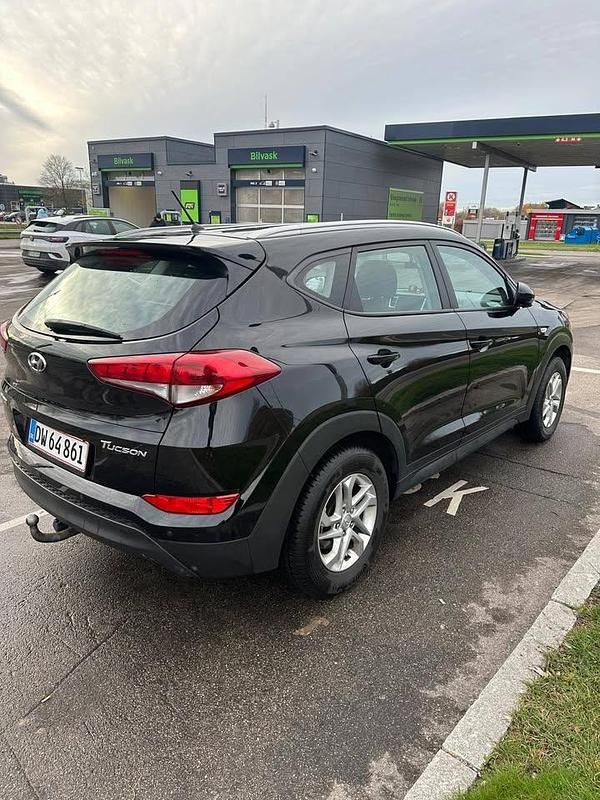 Brugt Hyundai Tucson 132 HK (97 kW) 2017 Sort SUV
