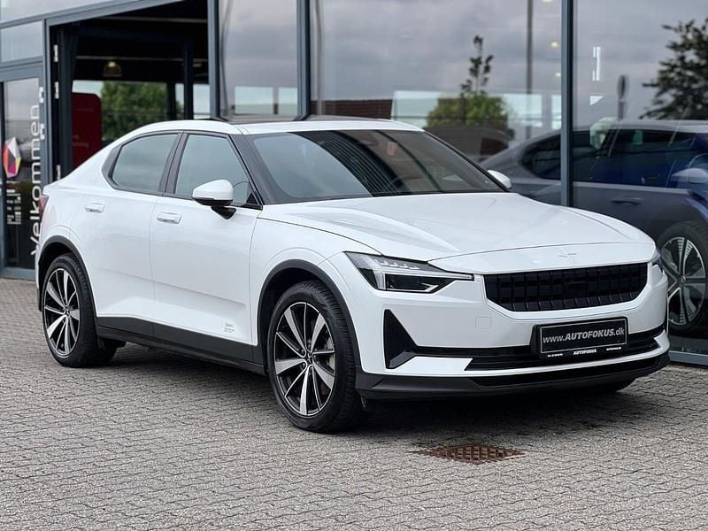 Hvid Brugt 2022 Polestar 2 Hatchback | 199.700 kr. (God pris) - Billede 1/3