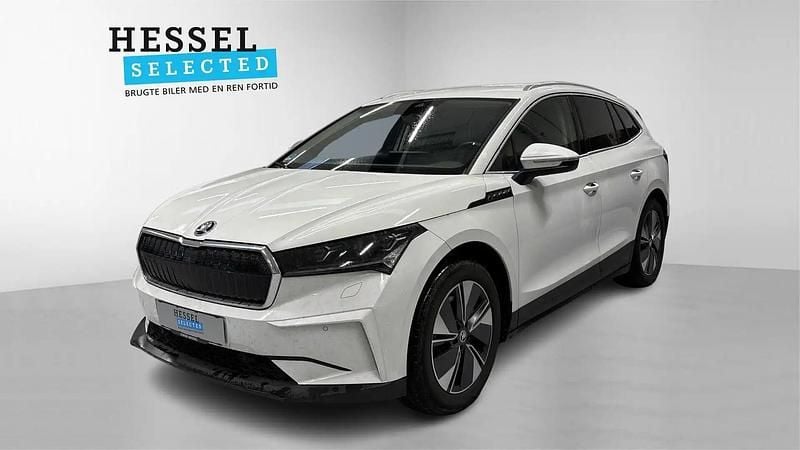Hvid Brugt 2024 Skoda Enyaq iV SUV | 349.900 kr. - Billede 1/4