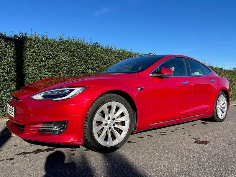 Brugt Tesla Model S Long Range AWD 580 kW (789 HK) 2020 Rød Hatchback