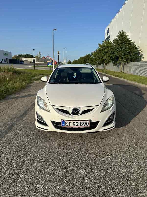 Hvid Brugt 2012 Mazda 6 Comfort Stationcar | 59.900 kr. - Billede 1/9