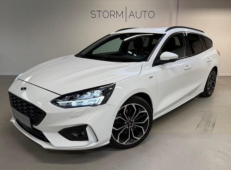 Hvid Brugt 2019 Ford Focus Business Edition Stationcar | 199.800 kr. - Billede 1/4
