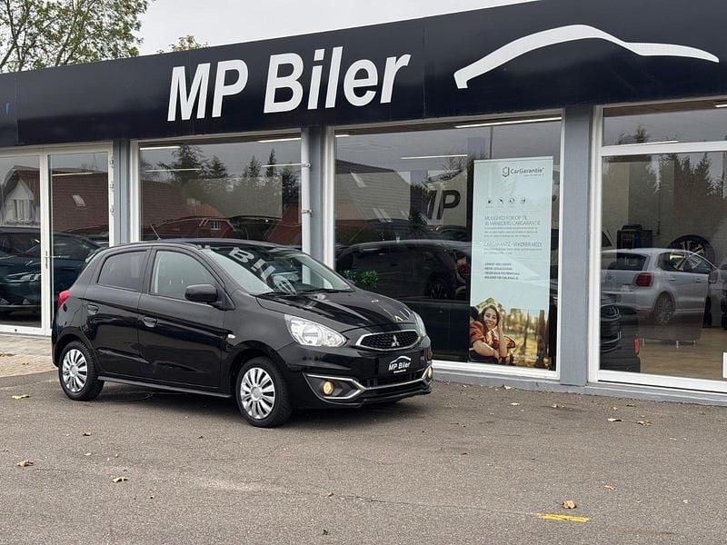 Sort Brugt 2017 Mitsubishi Space Star Edition | 64.900 kr. (Fair pris) - Billede 1/4