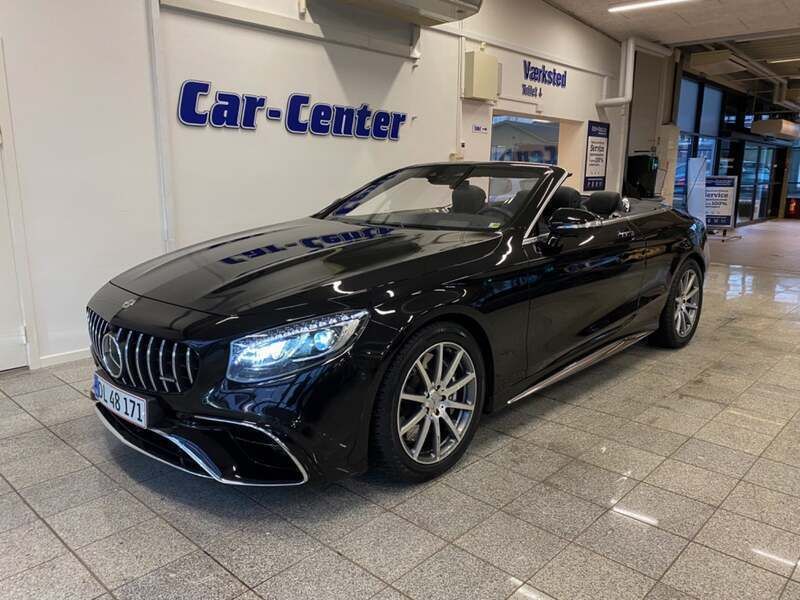 Sortmetal Brugt 2019 Mercedes S63 AMG AMG Cabriolet | 1.150.000 kr. - Billede 1/3