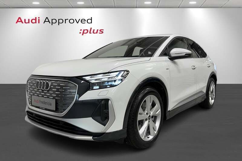 Hvidmetal Brugt 2024 Audi Q4 Sportback e-tron Comfort SUV | 454.900 kr. - Billede 1/3