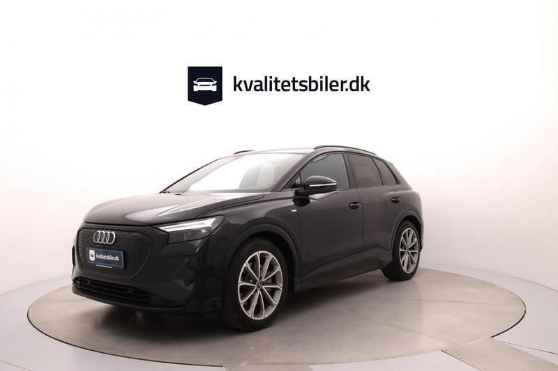 Sortmetal Brugt 2022 Audi Q4 e-tron S-Line SUV | 309.900 kr. (God pris) - Billede 1/4