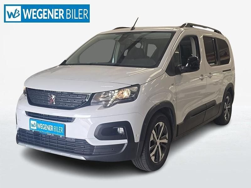 Hvid Brugt 2023 Peugeot e-Rifter GT MPV | 224.900 kr. - Billede 1/4