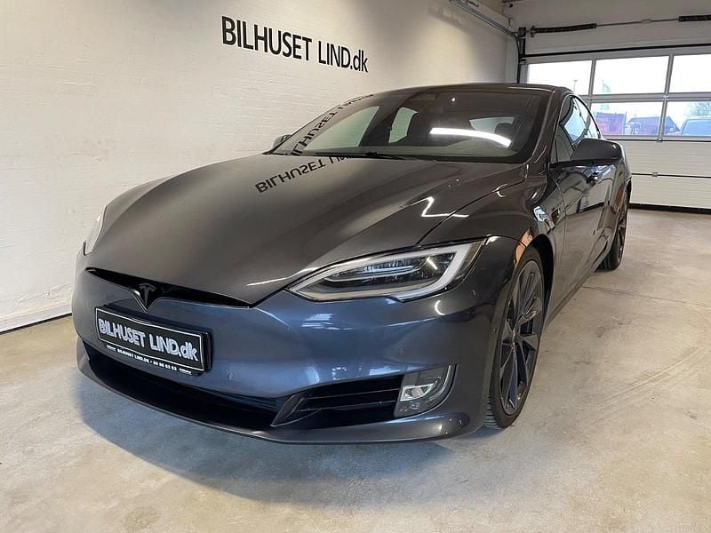 Gråmetal Brugt 2019 Tesla Model S Standard Range Hatchback | 224.900 kr. (Lidt for dyr) - Billede 1/4