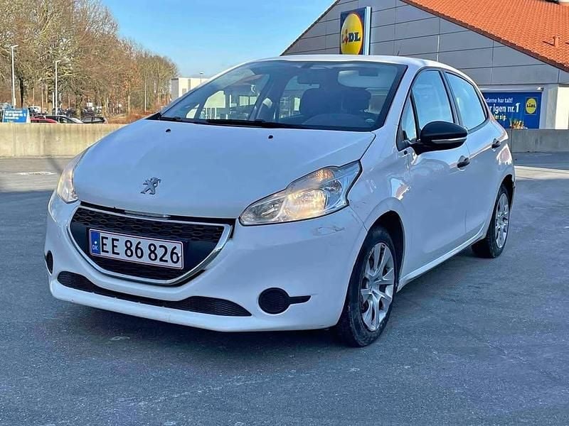 Brugt Peugeot 208 68 HK (50 kW) 2013 Hvid Hatchback
