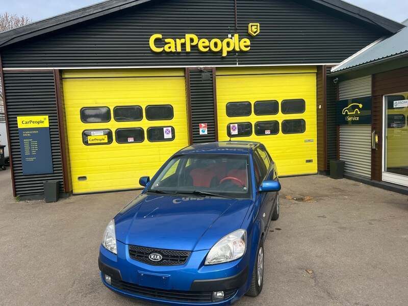 Blåmetal Brugt 2006 Kia Rio Hatchback | 27.990 kr. - Billede 1/4