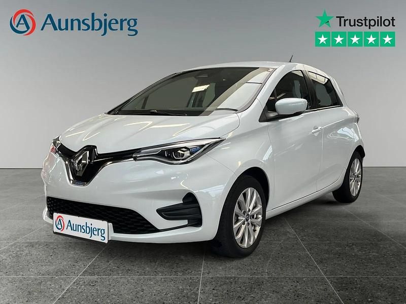 Hvid Brugt 2021 Renault Zoe Zen Hatchback | 111.900 kr. (God pris) - Billede 1/4