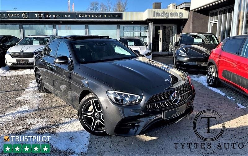 Koksmetal Brugt 2022 Mercedes E300 AMG line Sedan | 459.800 kr. (Lidt for dyr) - Billede 1/4