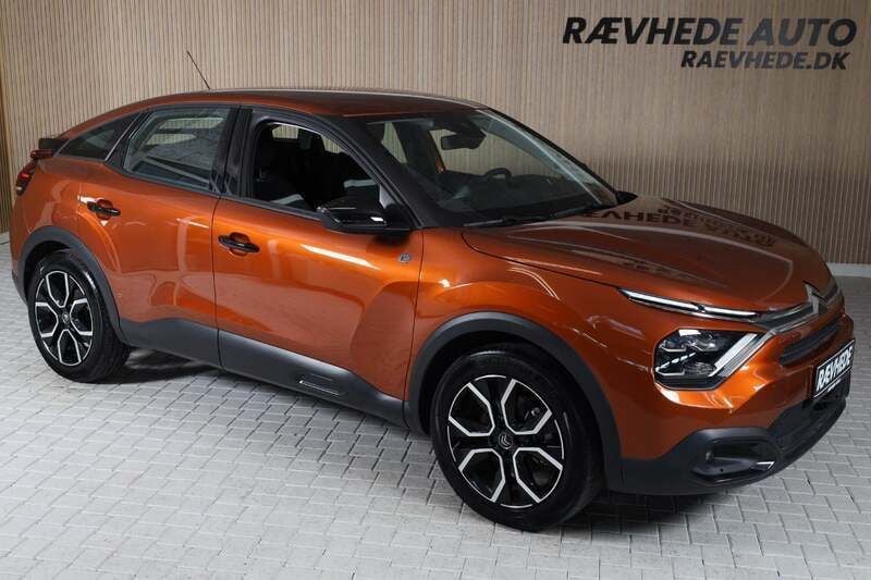 Orangemetal Brugt 2022 Citroën e-C4 Feel | 144.700 kr. (God pris) - Billede 1/4
