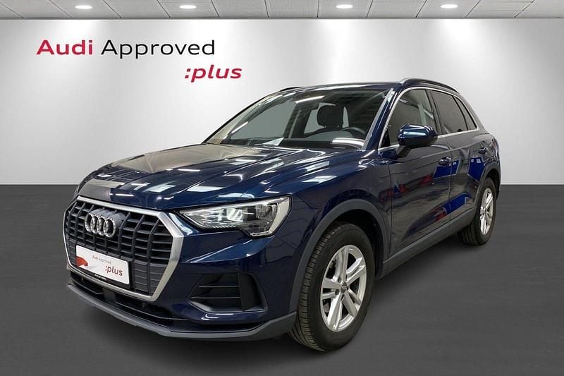 Blåmetal Brugt 2019 Audi Q3 Prestige SUV | 269.900 kr. (God pris) - Billede 1/4