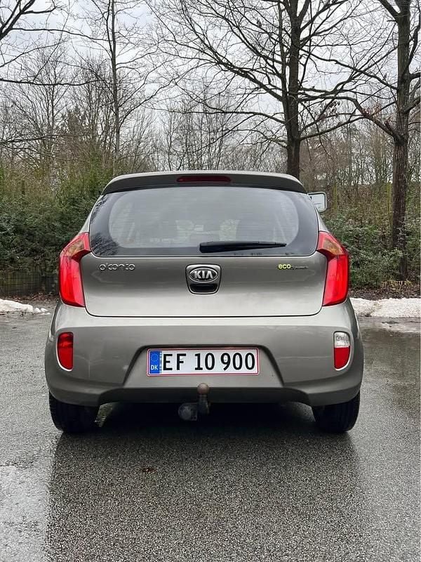 Brugt Kia Picanto 84 HK (61 kW) 2013 Grå Hatchback