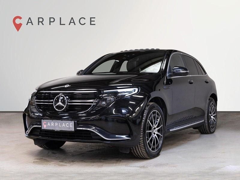 Sortmetal Brugt 2022 Mercedes EQC400 AMG line SUV | 419.900 kr. (Dyr) - Billede 1/4