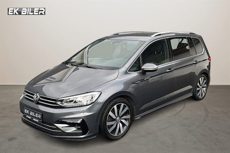 Koksmetal Brugt 2018 VW Touran R-line MPV | 209.900 kr. (Fair pris) - Billede 1/4