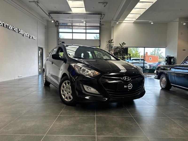 Sortmetal Brugt 2014 Hyundai i30 Active Stationcar | 64.799 kr. (God pris) - Billede 1/4
