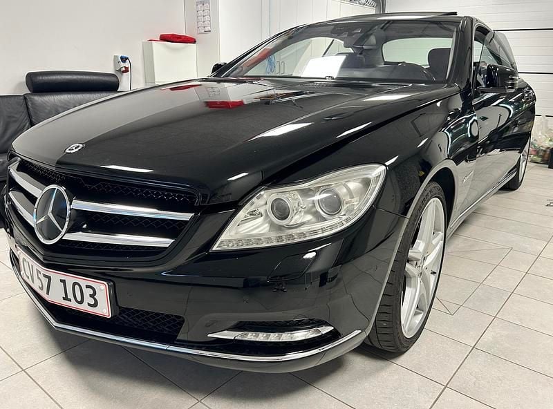 Sort Brugt 2012 Mercedes CL500 Coupe | 50.000 kr. - Billede 1/4