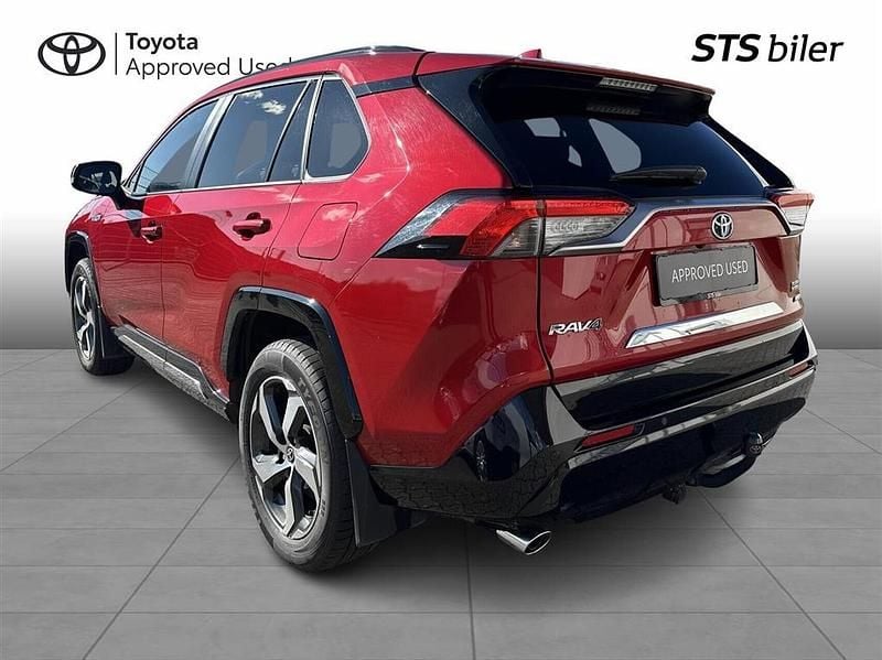 Brugt Toyota RAV4 Hybrid Active 306 HK (225 kW) 2022 Rød metal SUV