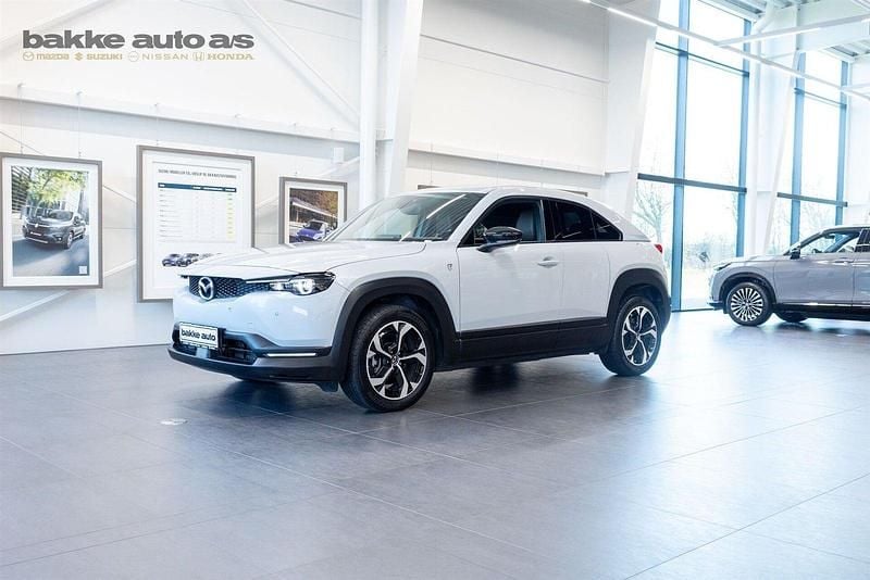Hvid Brugt 2024 Mazda MX30 Makoto SUV | 199.900 kr. (Dyr) - Billede 1/4